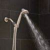 Oxygenics Brushed Nickel ABS 5 settings Handheld Showerhead 1.75 gpm