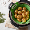 Instant Pot Green Silicone Steamer Basket (Pack of 3)