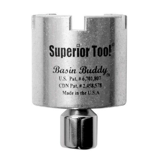 Superior Tool Basin Buddy Faucet Nut Wrench Drive 1-1/2 in.