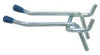 Crawford Zinc Plated Silver Steel 2 in. Peg Hooks 2 pk