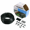 Rain Drip Black Drip-A-Long Soaker Irrigation System 50 ft. x 1/4 in. with Fittings