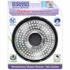 Shower Shroom Ultra Edition Gray/Silver Brushed Stainless Steel Drain Protector
