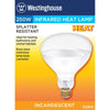 Westinghouse 250 W R40 Reflector Incandescent Bulb E26 (Medium) White (Pack of 6)