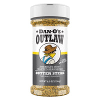 Dan-O's Outlaw Butter Steak BBQ Seasoning 6.9 oz