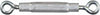 Stanley Hardware N221-747 1/4" x 7-1/2" Zinc Plated Eye To Eye Turnbuckle (Pack of 10)