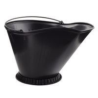 Lasting Traditions Black Powder Coated Steel Coal Hod (Pack of 6)