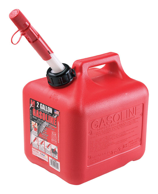 Midwest Can Plastic Gas Can 2 gal. (Pack of 6)
