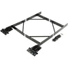 National Hardware 3.74 in. L Black Steel Anti-Sag Gate Kit 1 pk