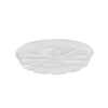 Bond CVS012 12" Clear Plastic Saucers (Pack of 25)