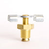 1/8 in. Brass Needle Drain Cock (Pack of 5)