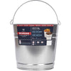 Behrens 12 qt Galvanized Pail Gray