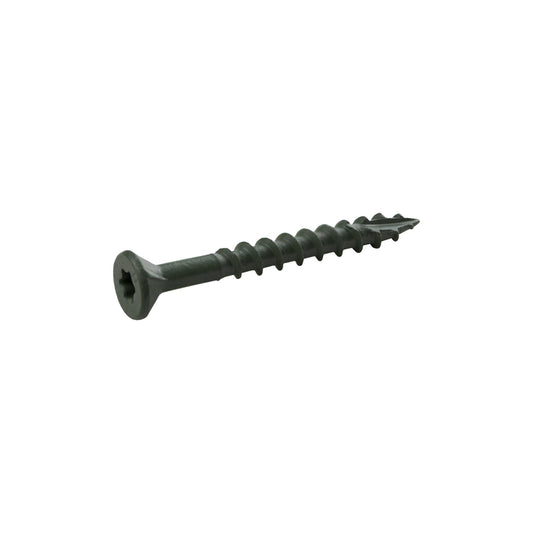 Grip-Rite No. 8  x 1-5/8 in. L Star Head Deck Screws and Plugs Kit 1 lb. (Pack of 12)