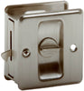 Schlage Satin Nickel Silver Solid Brass Pocket Door Privacy Lock