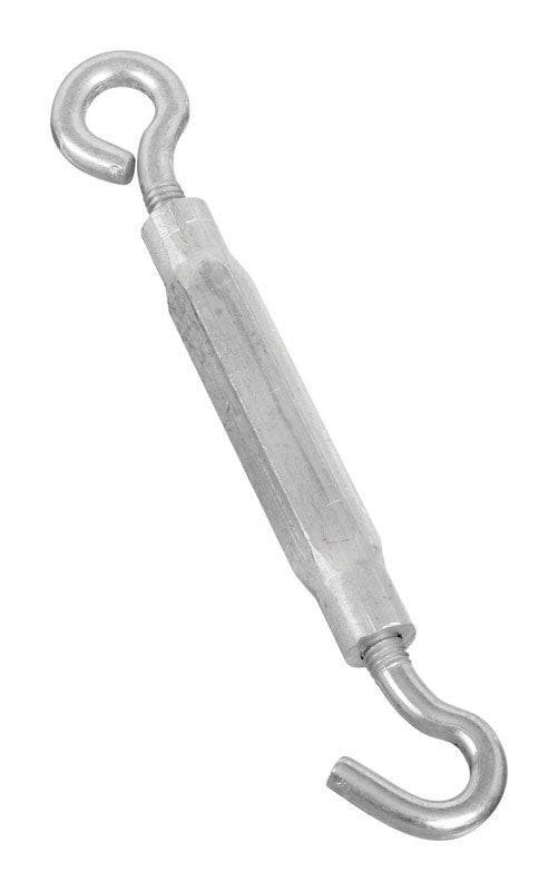 Stanley Hardware N221-879 5/16" x 9" Zinc Plated Hook To Eye Turnbuckle (Pack of 10)
