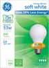 Bulb Hal A19 53W Sw 4Pk (Case Of 12)