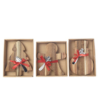 Kitchengoods Cheese Board Indoor Christmas Decor (Pack of 6)