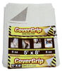 CoverGrip 5 ft. W X 8 ft. L X 1.5 mil 8 oz Safety Canvas Drop Cloth 1 pk