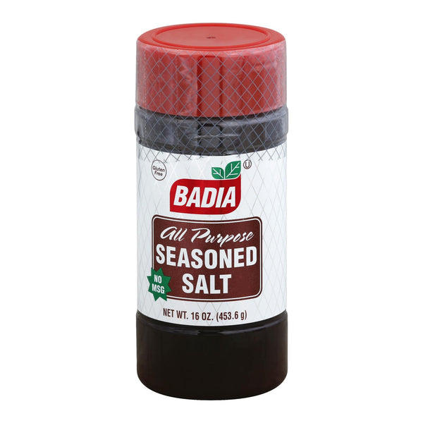 Especias Badia - Sal condimentada - Caja de 12 - 16 oz.