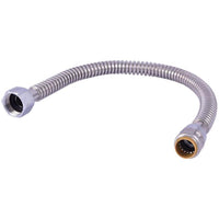 SharkBite 3/4 in. Push Fit X 3/4 in. D FIP 24 in. Stainless Steel Supply Line - Deal of The Week