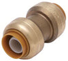 SharkBite Push to Connect 1/2 in. Push X 1/2 in. D Push Brass Coupling