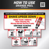 DAP White Oil-Based Orange Peel Spray Texture 20 oz (Pack of 6)