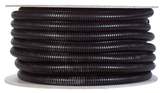 Drossbach Inc. 1/2 in. D X 100 ft. L Black Plastic Flex Tube