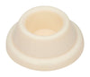 National Hardware Plastic Almond Wall Door Stop Mounts to wall