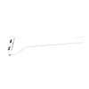 Knape & Vogt White Steel Bracket 16 Ga. 16 in. L 160 lb
