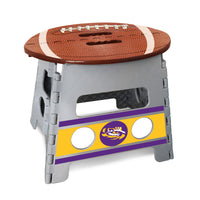 Louisiana State University Folding Step Stool - 13in. Rise