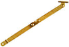 National Hardware Brass-Plated Steel Left Hand Folding Support 6 in. 1 pk