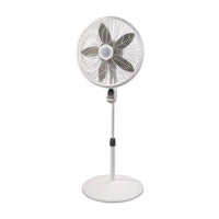 Lasko 53.5 in. H 3 speed Oscillating Pedestal Fan Remote Control - Open Box