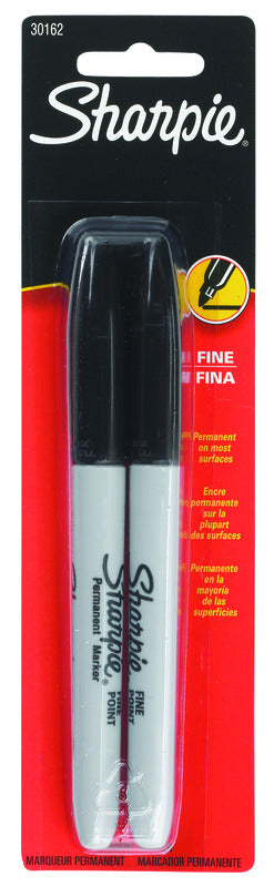 Sharpie Black Fine Tip Permanent Marker 2 pk (Pack of 6)