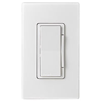 Leviton Decora White Toggle Smart-Enabled Dimmer Switch 1 pk - Open Box