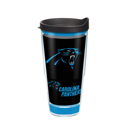 Tervis NFL 24 oz Carolina Panthers Multicolored BPA Free Tumbler with Lid