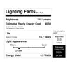Feit T10 E26 (Medium) Filament LED Bulb Soft White 40 Watt Equivalence 1 pk