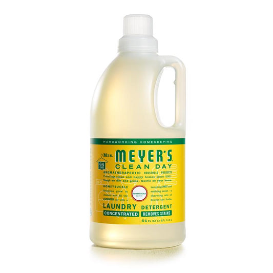 Mrs. Meyer'S Clean Day Honeysuckle Scent Laundry Detergent Liquid 64 Oz. 1 Pk