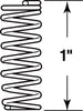 Prime-Line 1 in. L X 3/16 in. D Compression Spring 6 pk