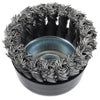 Forney 3 in. D X 5/8 in. Coarse Steel Cup Brush 15000 rpm 1 pc