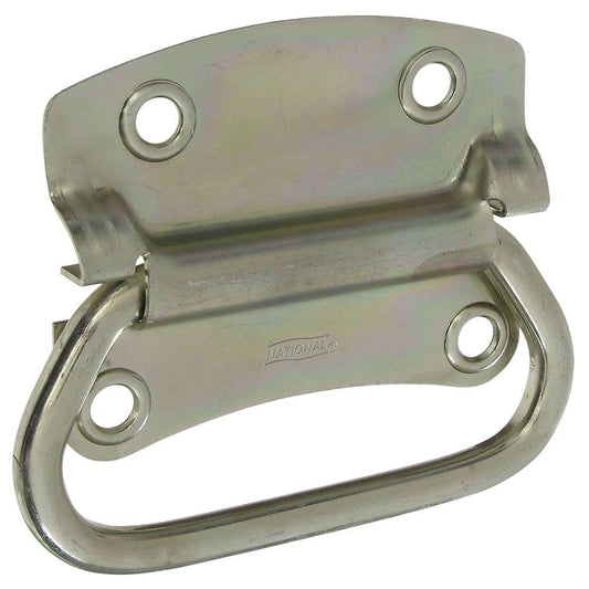 National Hardware Zinc-Plated Steel Chest Handle 3.5 in. 1 pk