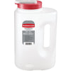 Rubbermaid 1 gal. Plastic Round Clear Mixing Bottle