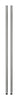 Honey Can Do 54 in. H x 1 in. W x 1 in. D Steel Shelf Pole with Leg Levelers (Pack of 2)