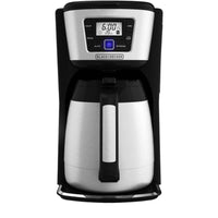Black+Decker 12 cups Black/Silver Coffee Maker