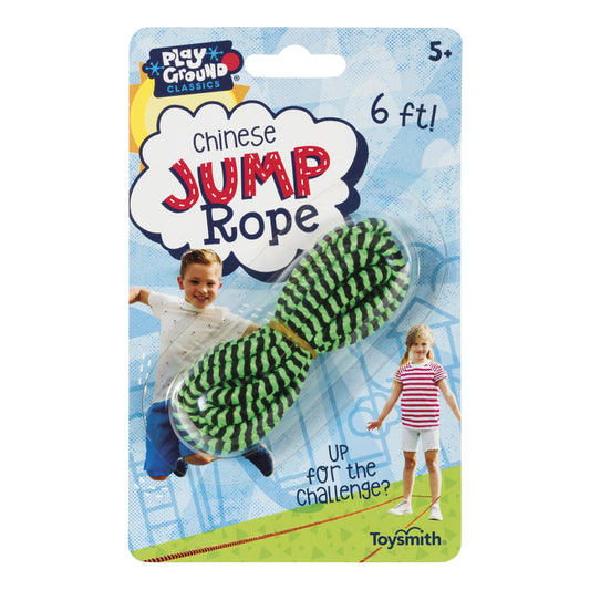 Toysmith Chinese Jump Rope Toy Polyester Fiber Assorted