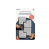 Dreambaby Gray Adhesive Foam Corner Cushions 4 pk (Pack of 6)