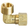 1/2 in. Compression X 1/2 in. D MPT Brass 90 Degree Elbow (Pack of 5)