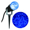 Gemmy Black/Blue Plastic 4.3W Lightshow LED Kaleidoscope Spotlight 2.84 L in. (Pack of 8)