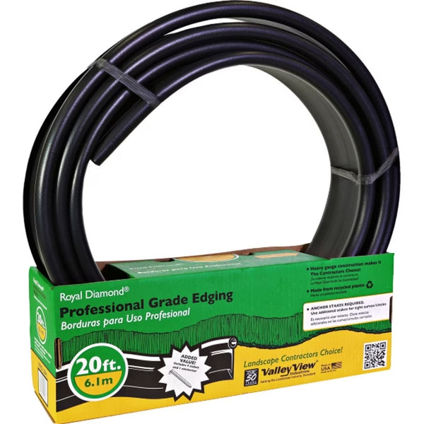 Royal Diamond Professional Grade Landscape Edging 5 in x 20 ft Heavy-Duty with Stakes - Deal of The Week