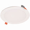 Halo HLB Lite Matte White 6 in. W LED Canless Recessed Downlight 12.6 W