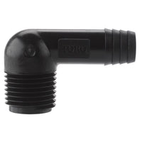 Toro Funny Pipe Male Elbow Connector – 3/8 in. D X 1.25 in. L