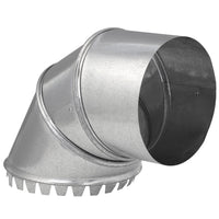 Imperial 6 in. D Galvanized Steel Stove Pipe Top Take-Off (Pack of 6)